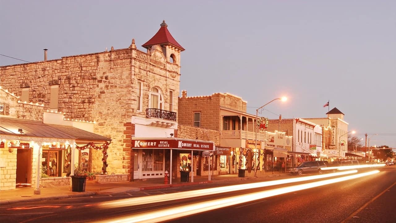 Christmas in Fredericksburg, Texas