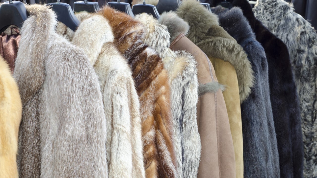 Fur Coat Rack