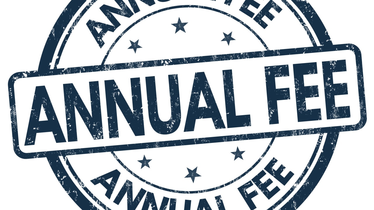 Annual charges and fees